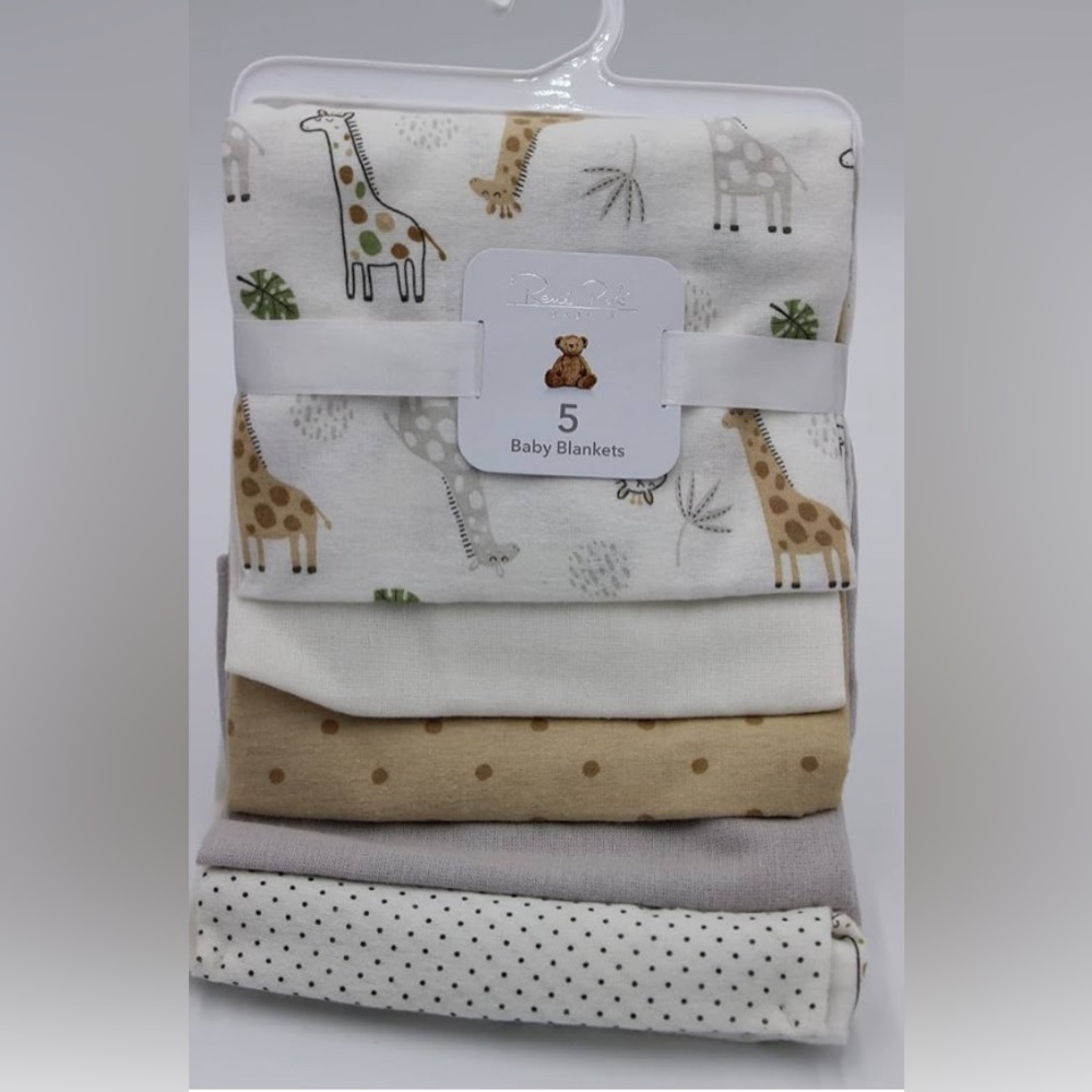 Rene ROFE 5 Baby Blankets - Giraffe